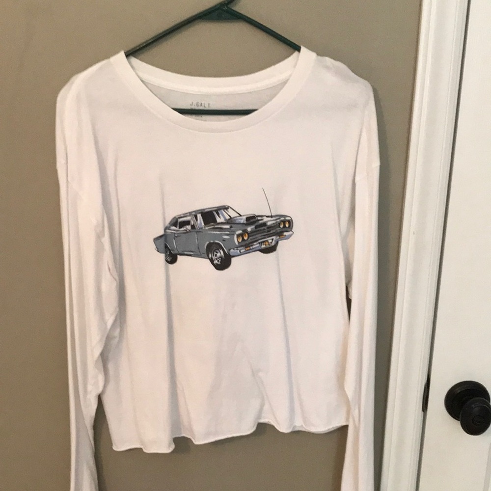 Pacsun trendy Long Sleeve Crop Top!